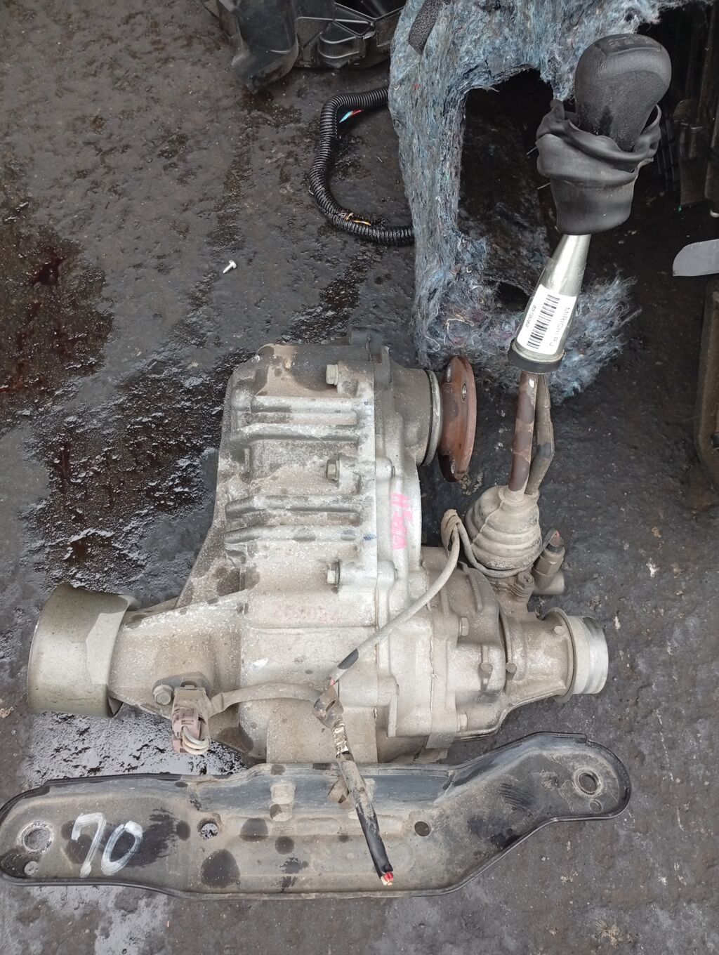 Раздатка на Mitsubishi Pajero Mini H58A 4A30