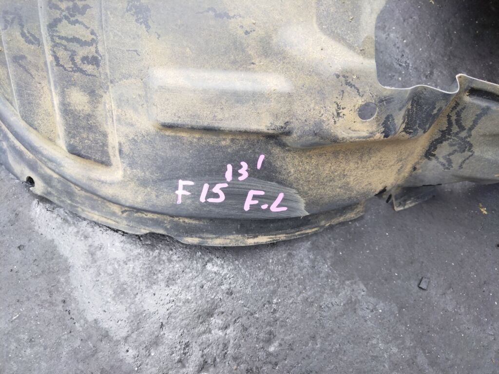 Подкрылок на Nissan Juke YF15 HR15DE 63843-1KA0A, Переднее Левое расположение