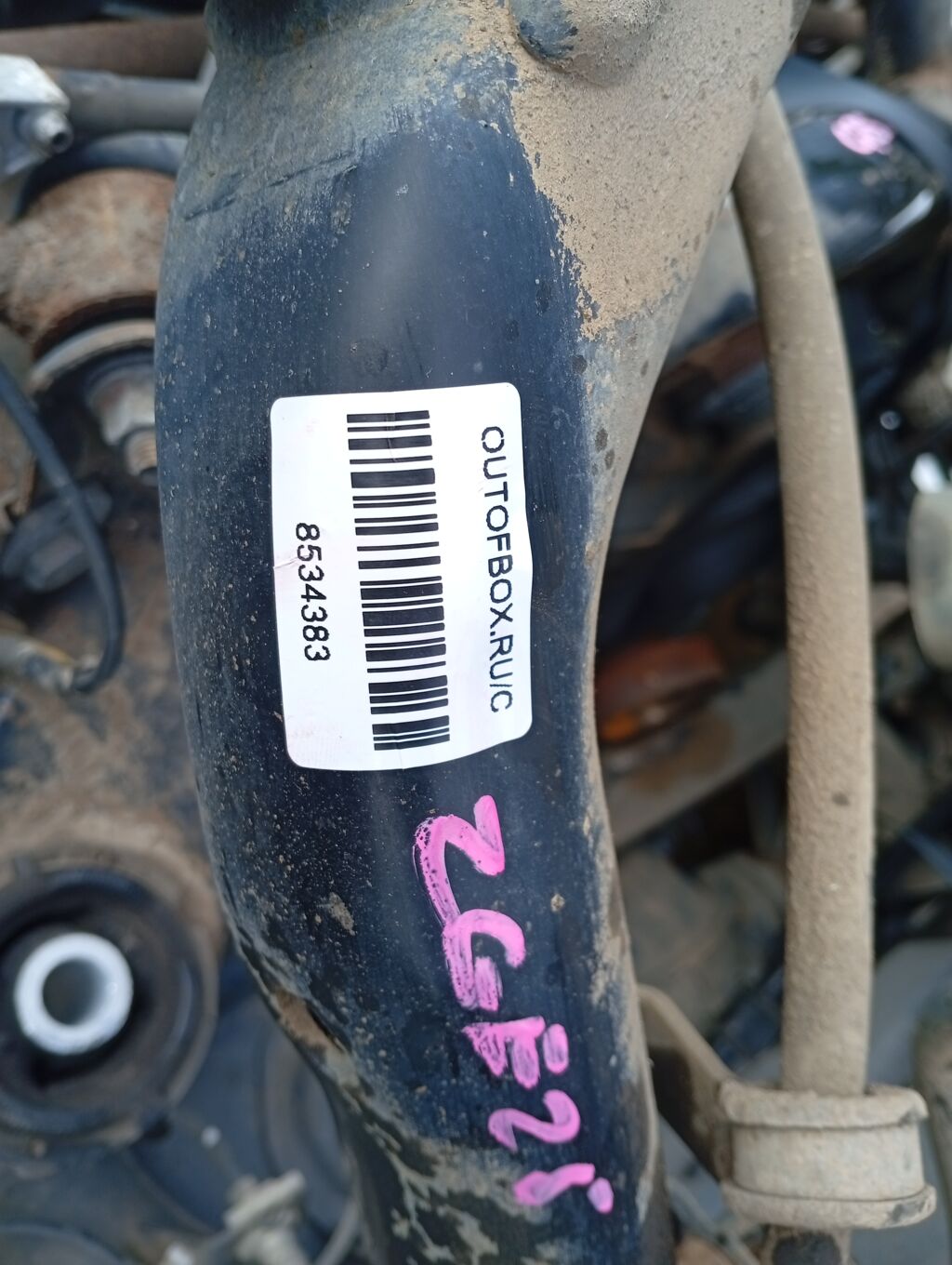 Балка подвески на Toyota Wish ZGE25G 2ZR-FAE, Заднее расположение