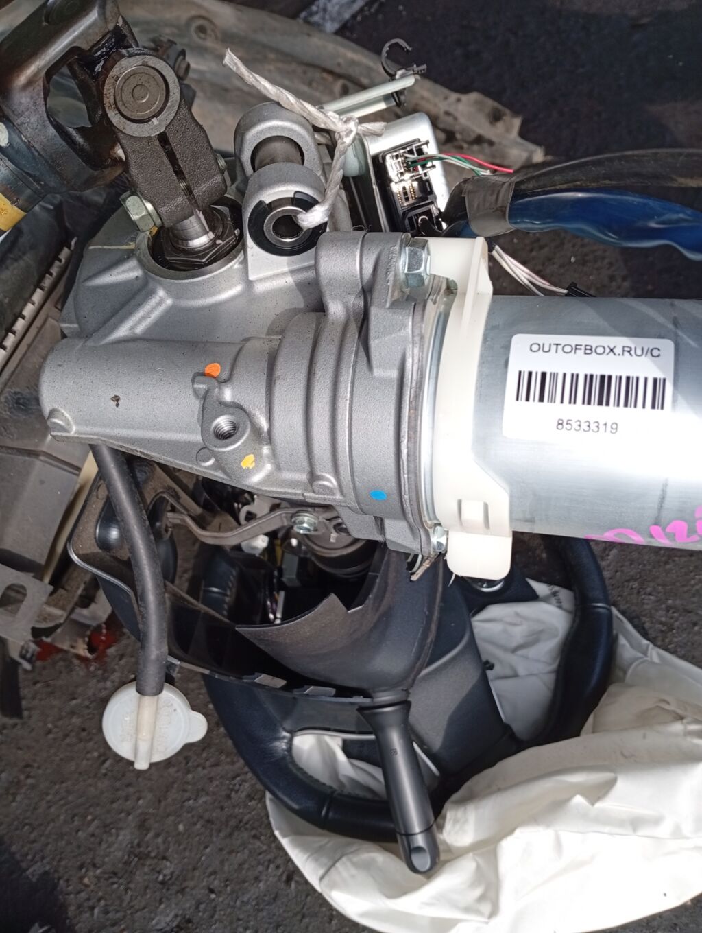 Рулевая колонка на Toyota Ractis NCP120 Фото 2