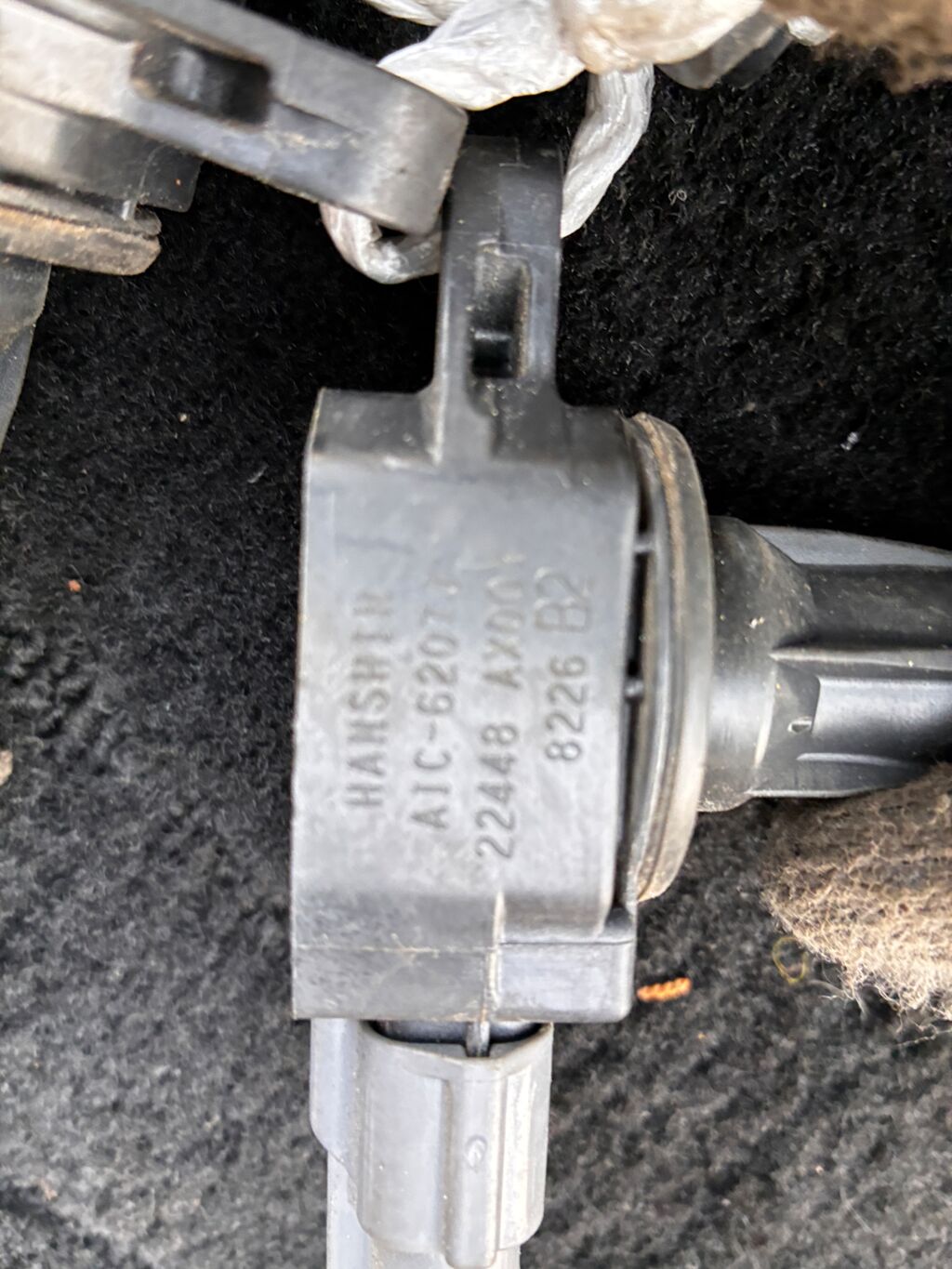 Катушка зажигания на Nissan March AK12 CR12DE 22448-AX001  IC-DL026  LC-016-8281