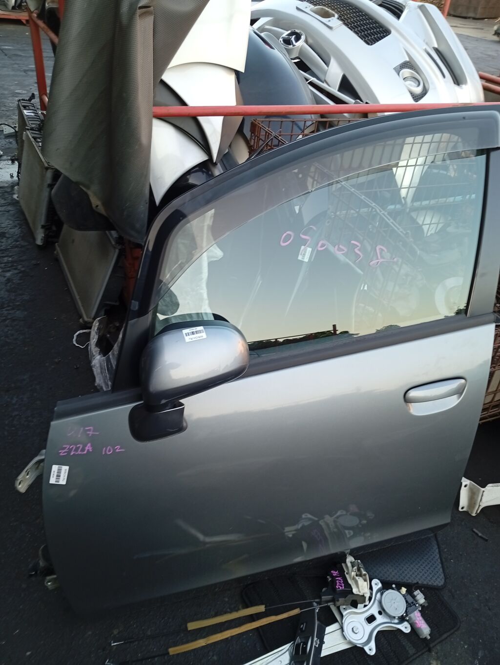 Дверь боковая на Mitsubishi Colt Z22A Фото 2