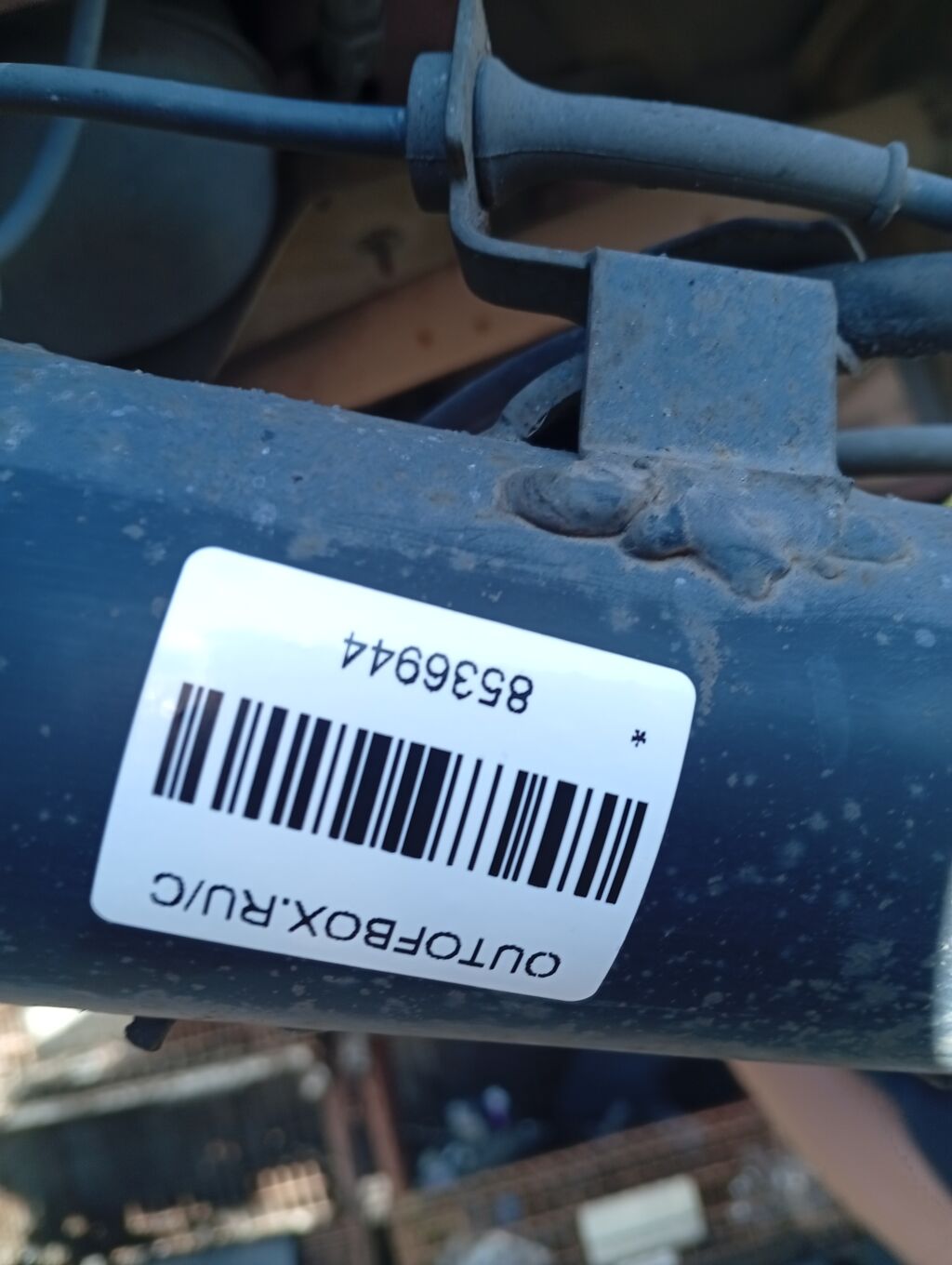 Балка подвески на Nissan March AK12 CR12DE, Заднее расположение