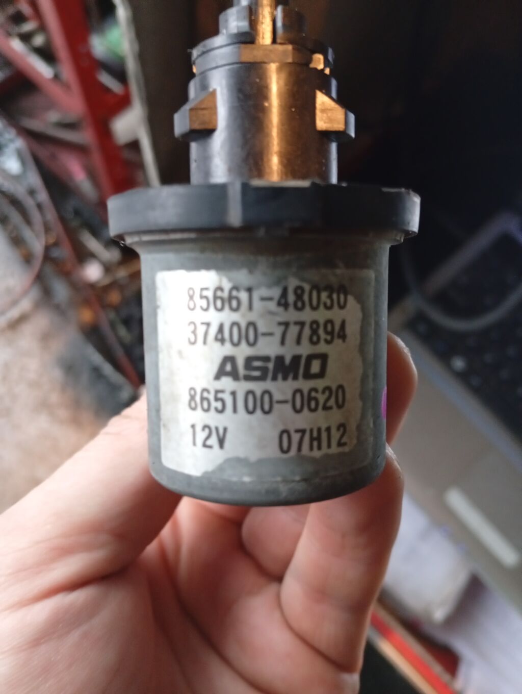 Электрокорректор фар на Toyota Crown GRS180 85661-48030