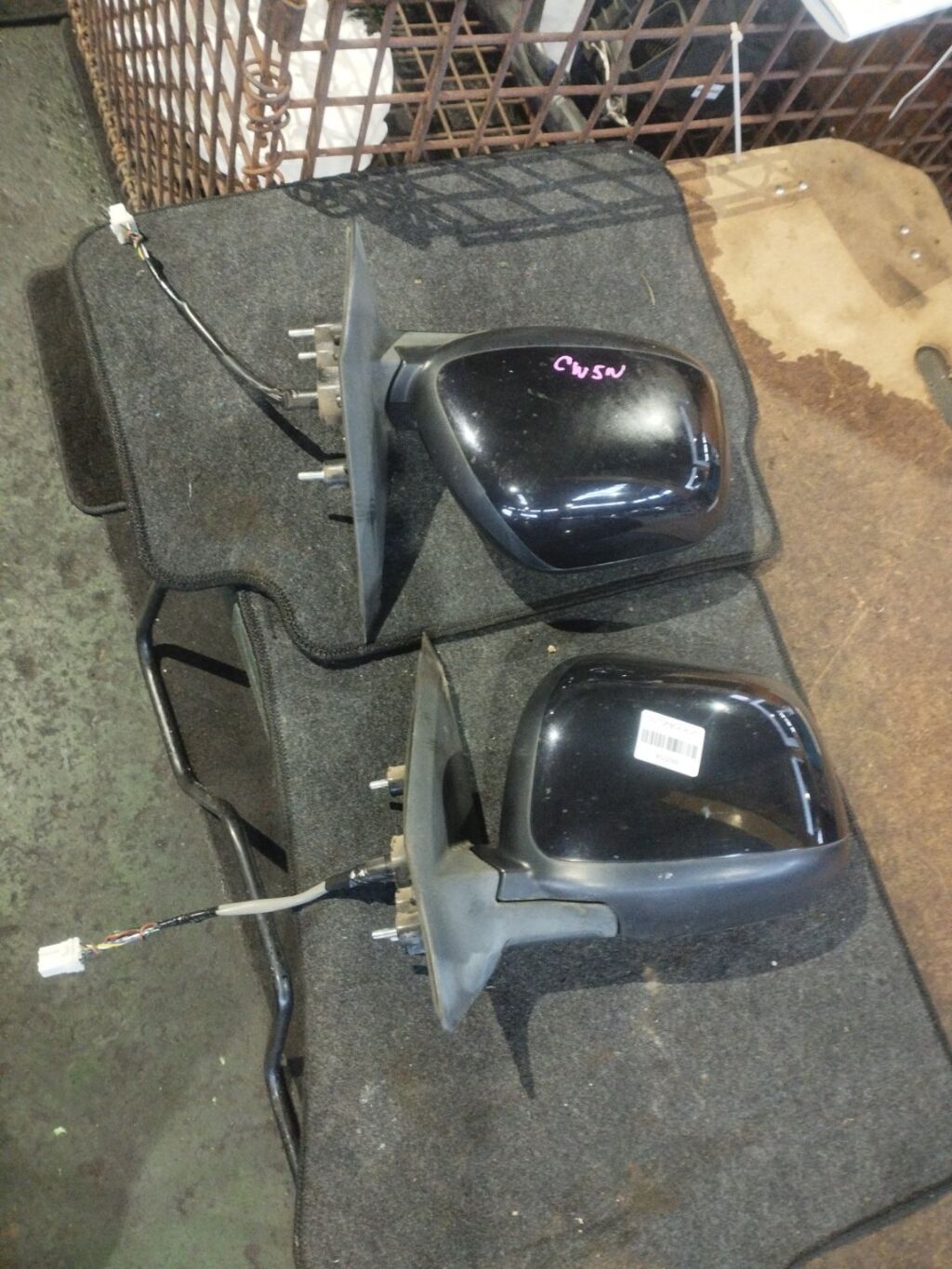 Зеркало двери боковой на Mitsubishi Outlander CW5W