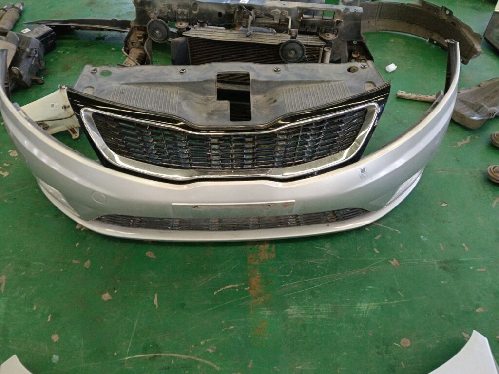 Бампер на Kia Rio QB, Переднее расположение