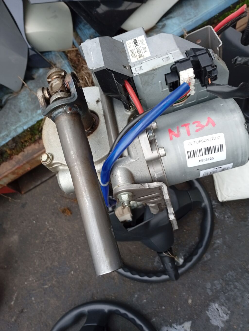 Рулевая колонка на Nissan X-Trail NT31