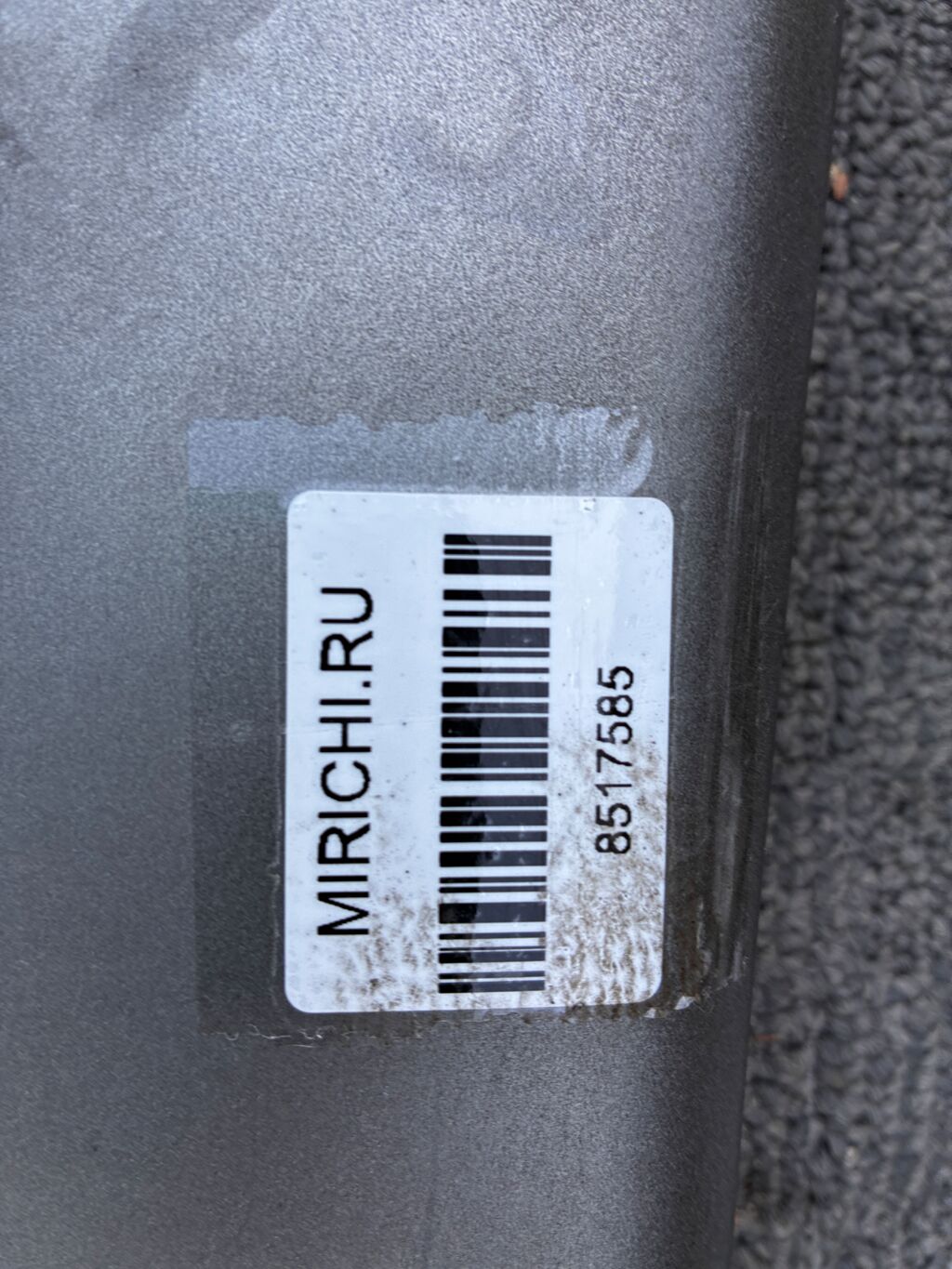 Спойлер на Nissan Note E11 K6050-1U6XX, Заднее расположение