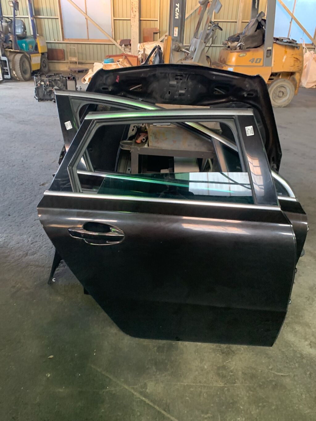 Дверь боковая на Peugeot 508 VF38, Заднее Правое расположение