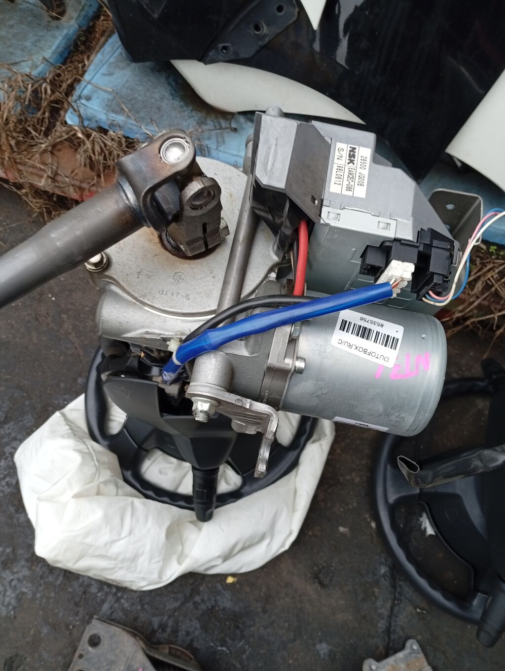 Рулевая колонка на Nissan X-Trail NT31