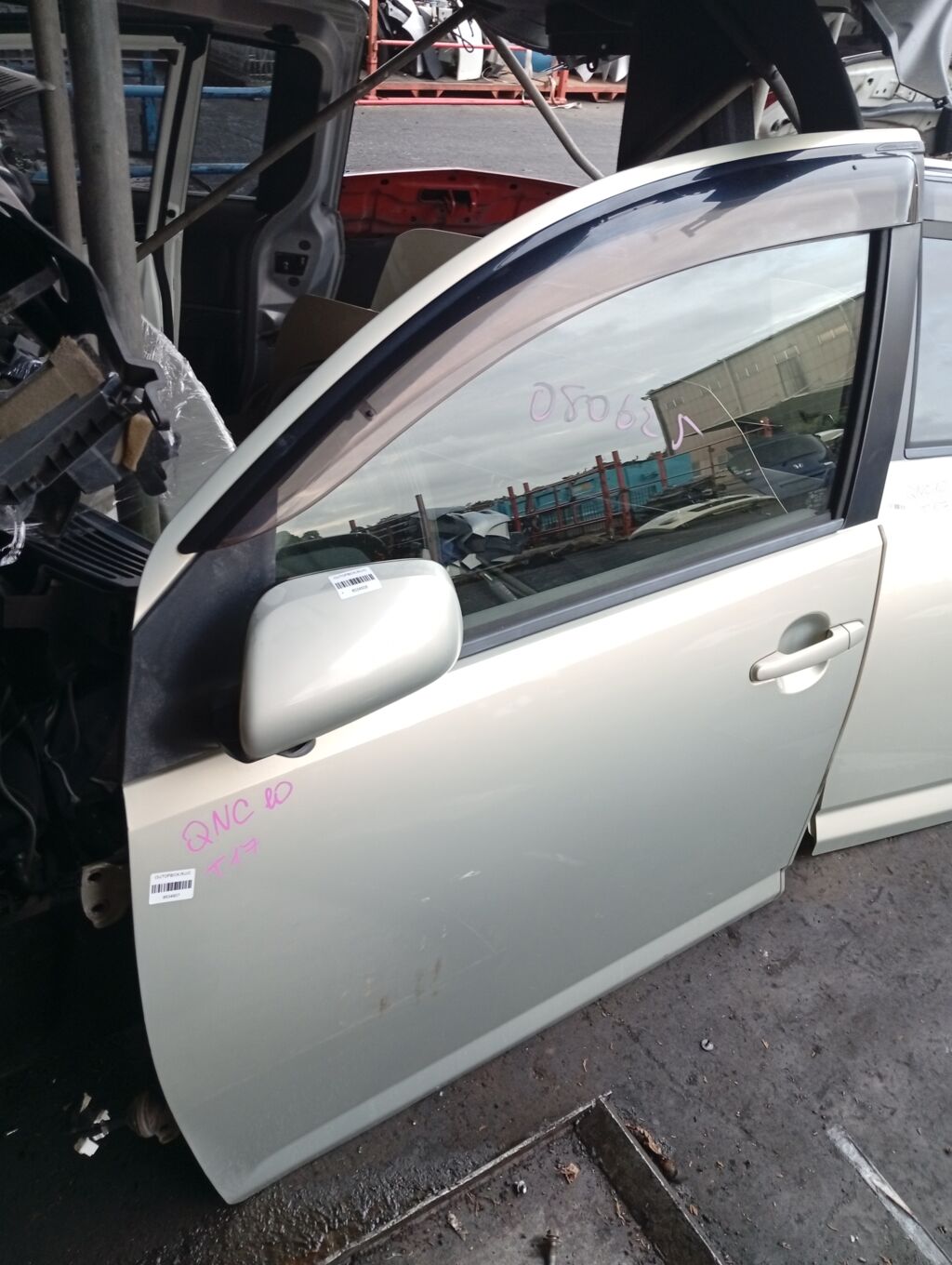 Дверь боковая на Toyota Passo QNC10, Переднее Левое расположение