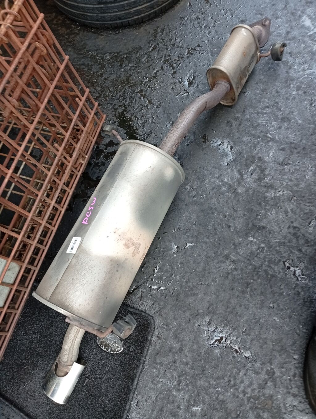 Глушитель на Mazda Verisa DC5W ZY-VE