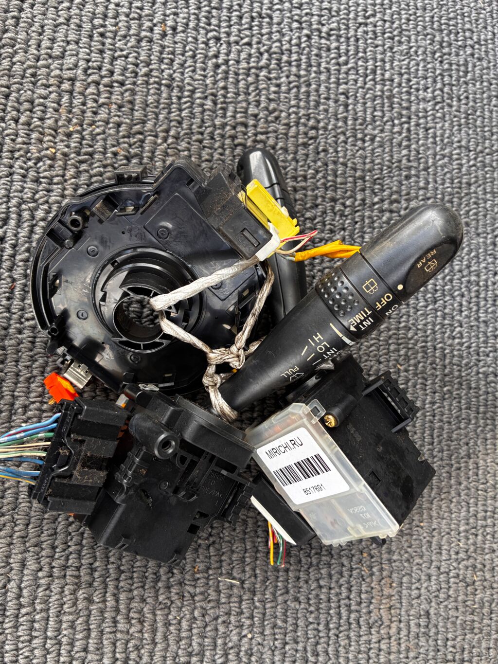 Шлейф-лента air bag на Toyota Ist NCP61