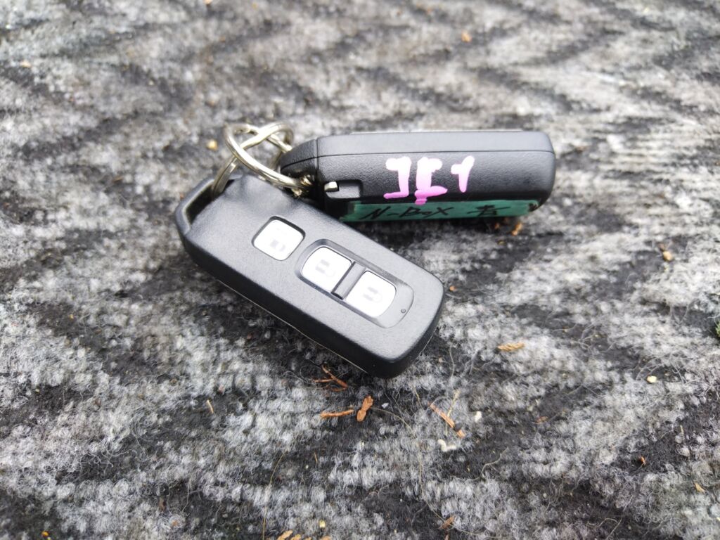 Чип-ключ на Honda N-Box JF1