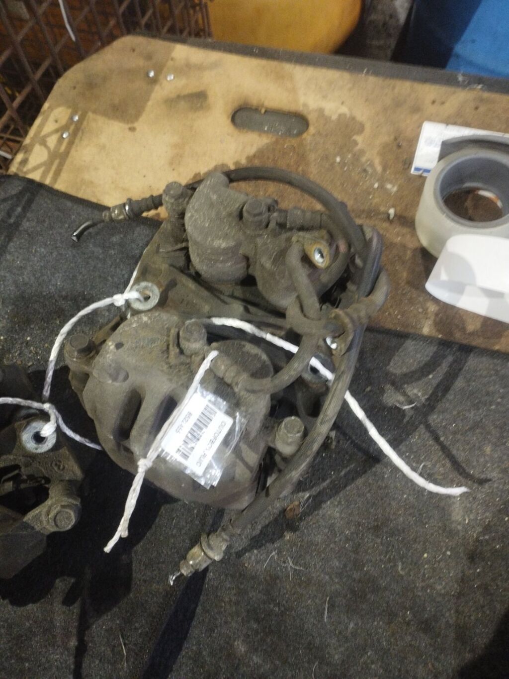 Суппорт на Subaru Exiga YAM FB25A, Переднее расположение