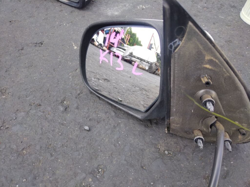 Зеркало двери боковой на Nissan March K13 Фото 2