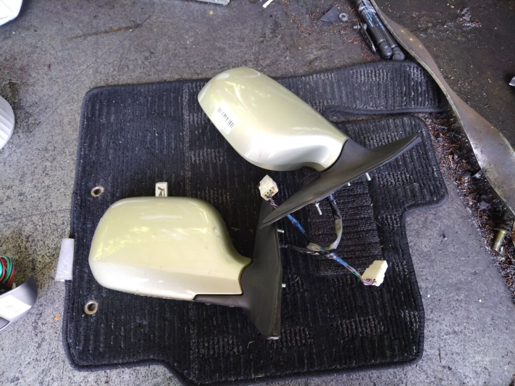 Зеркало двери боковой на Toyota Funcargo NCP21 Фото 2