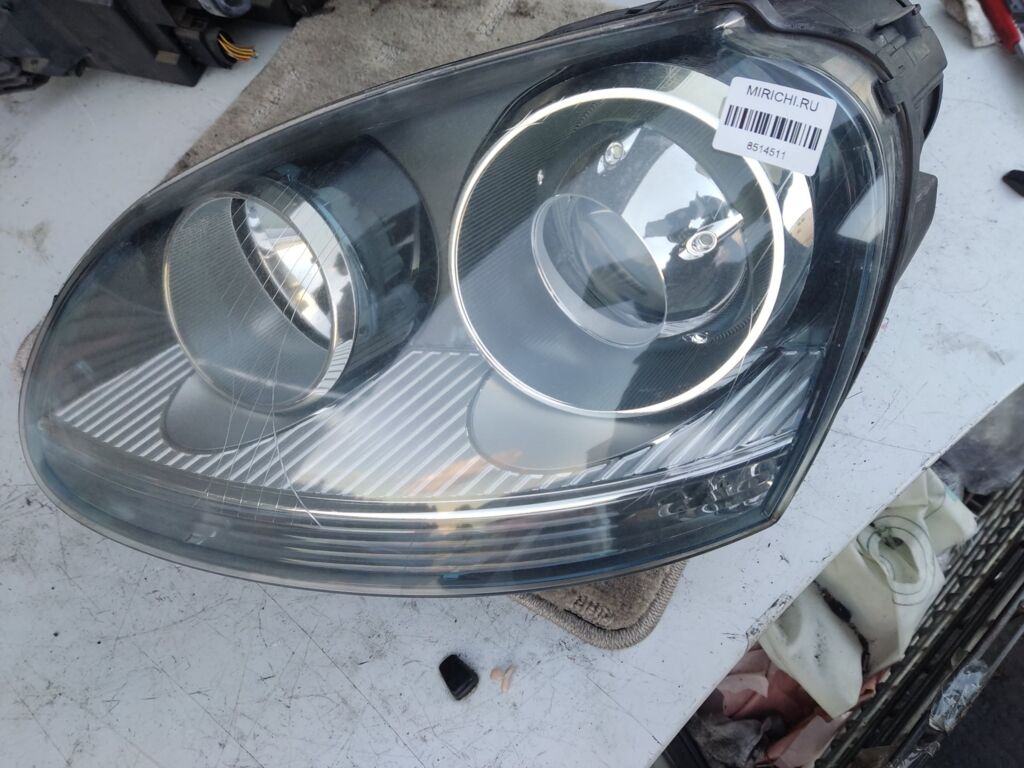 Фара на Volkswagen Jetta 1K 1K6941031A  1T0907391, Левое расположение