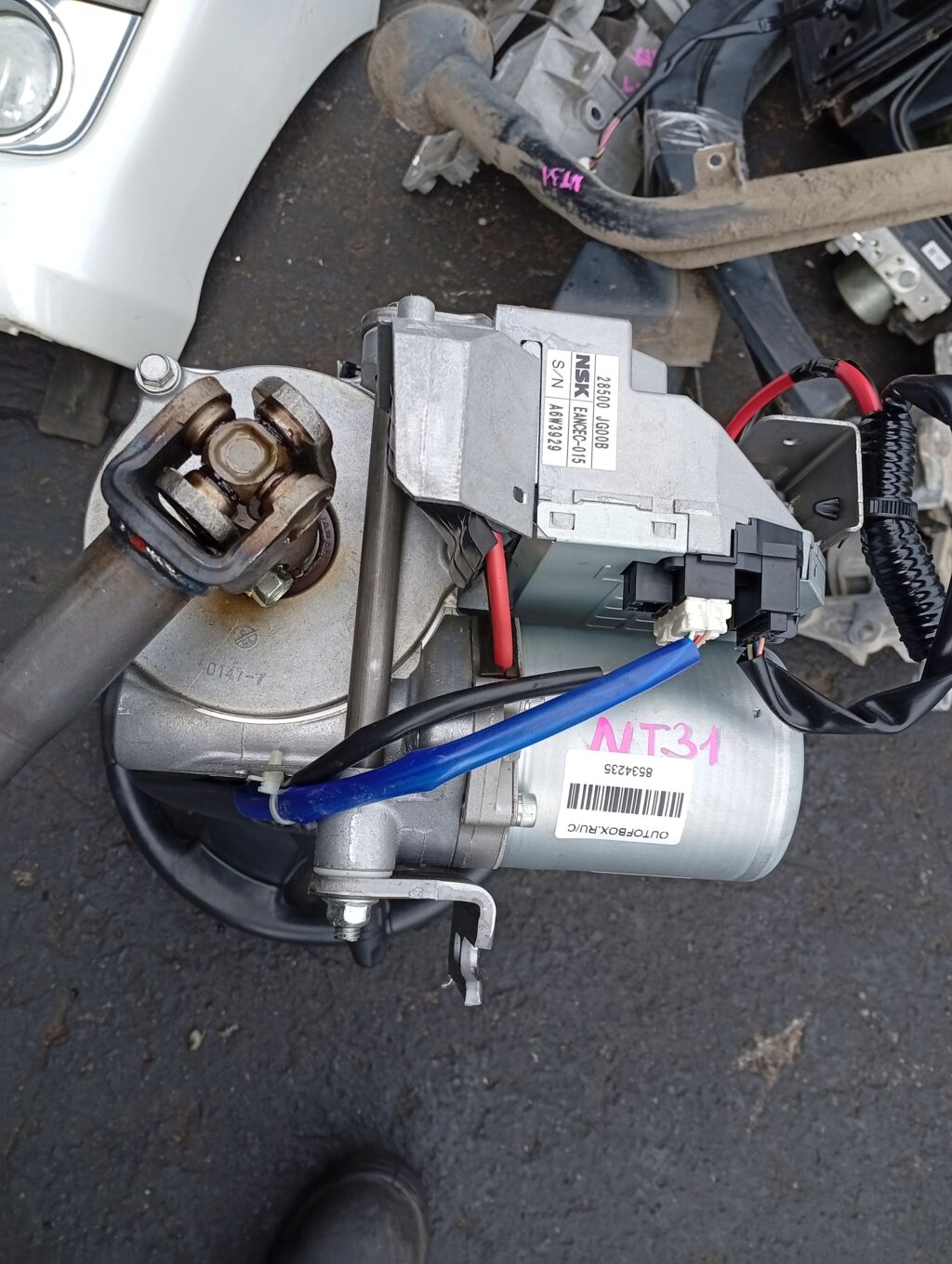 Рулевая колонка на Nissan X-Trail NT31