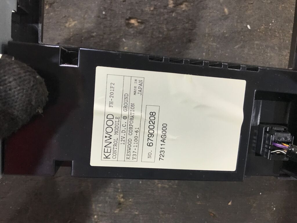 Блок управления климатконтроля 72311AG000 на Subaru Legacy Wagon BP5 Фото 3