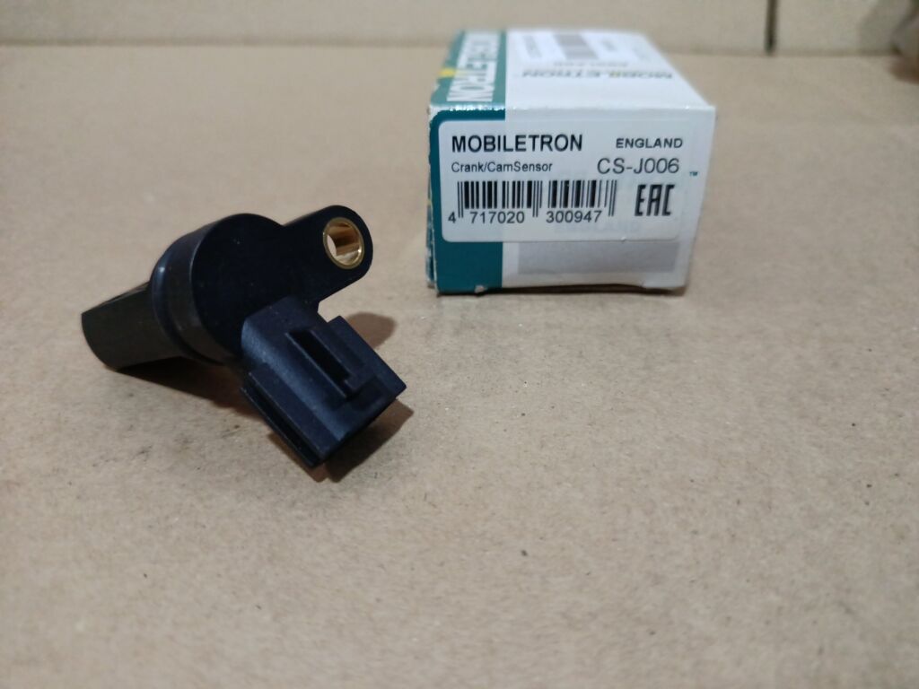 Датчик положения коленвала CS-J006 Mobiletron CS-J006,237314M50B на Nissan Ad Van VY11 QG13DE Фото 2