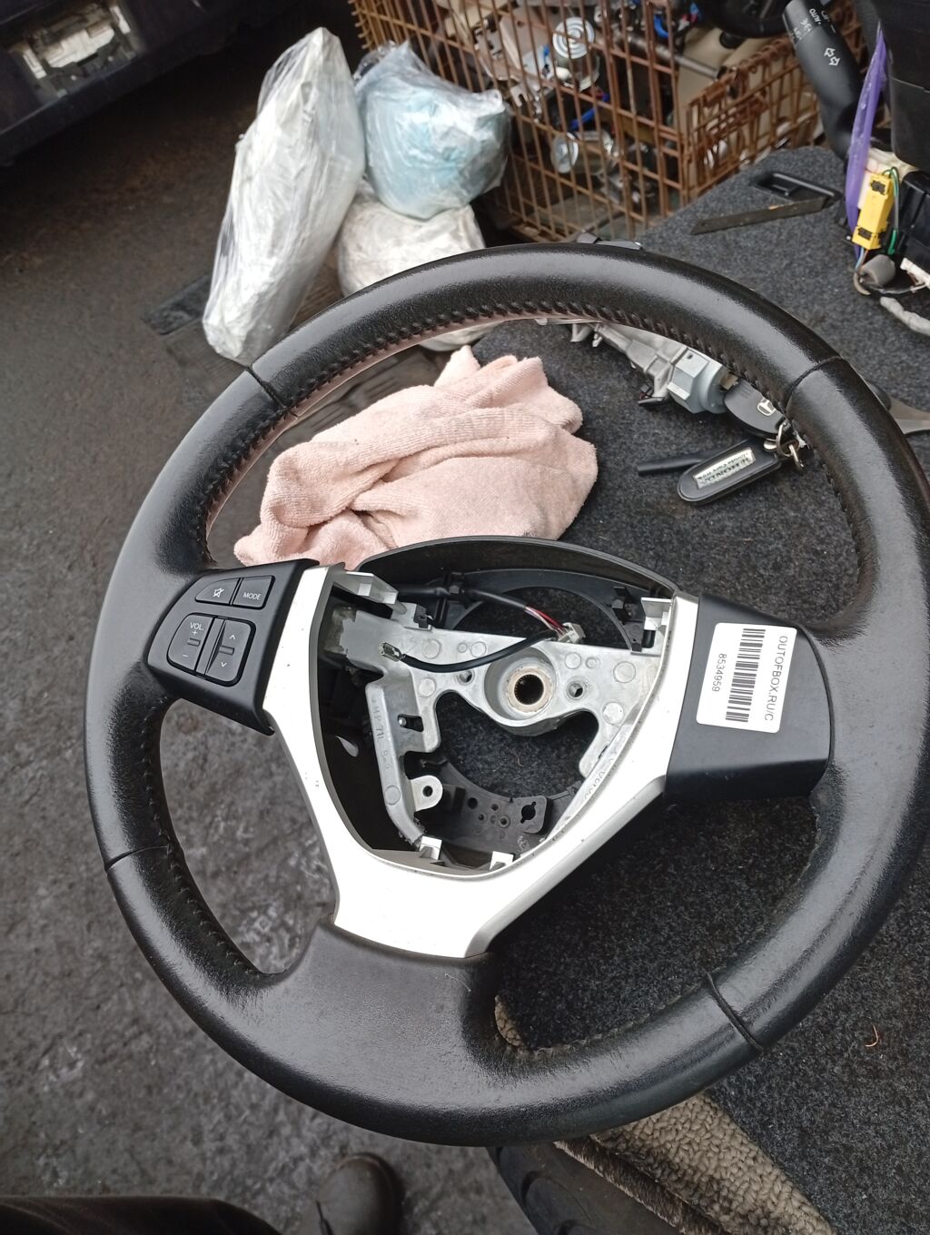 Руль на Suzuki Swift ZC72S