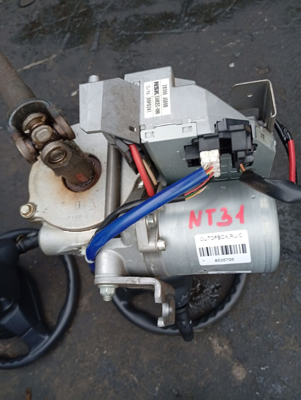 Рулевая колонка на Nissan X-Trail NT31