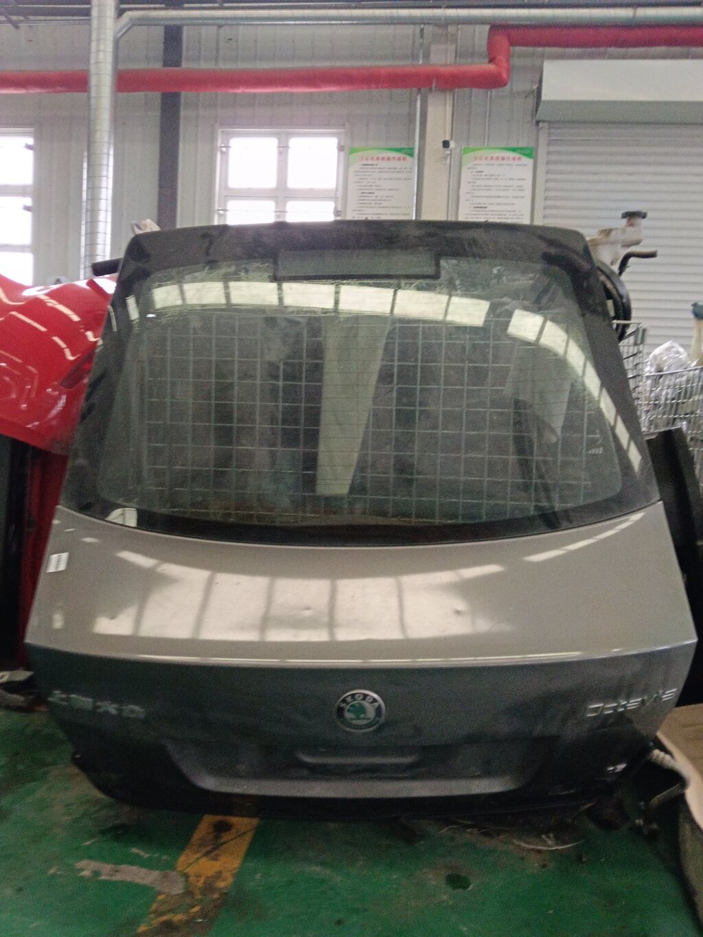 Дверь задняя на Skoda Octavia 2