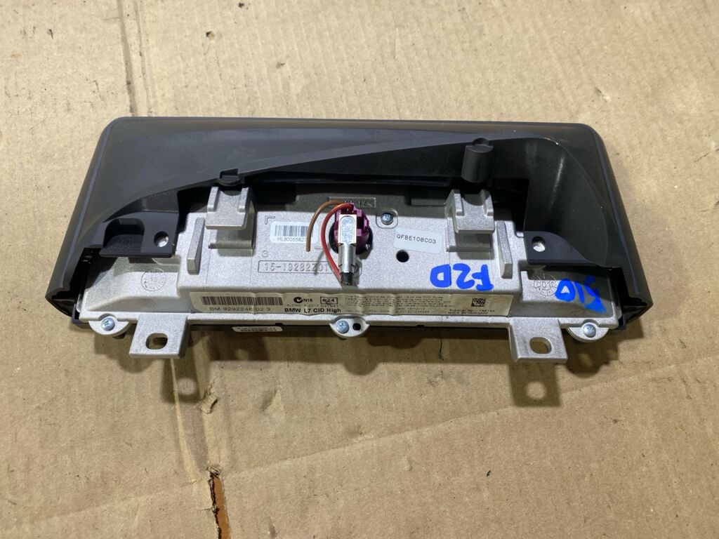 Дисплей информационный 9292246023 на Bmw 1-Series F20 Фото 2