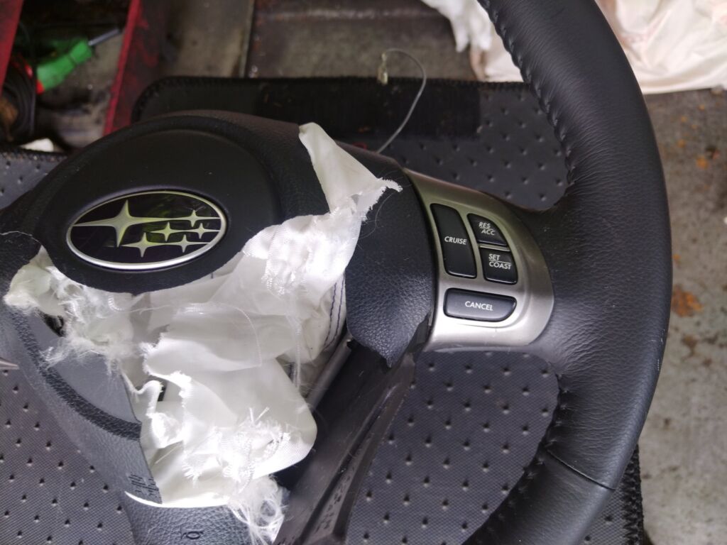 Руль на Subaru Exiga YA9 Фото 2