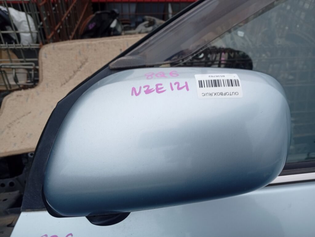 Зеркало двери боковой на Toyota Allex NZE121, Левое расположение