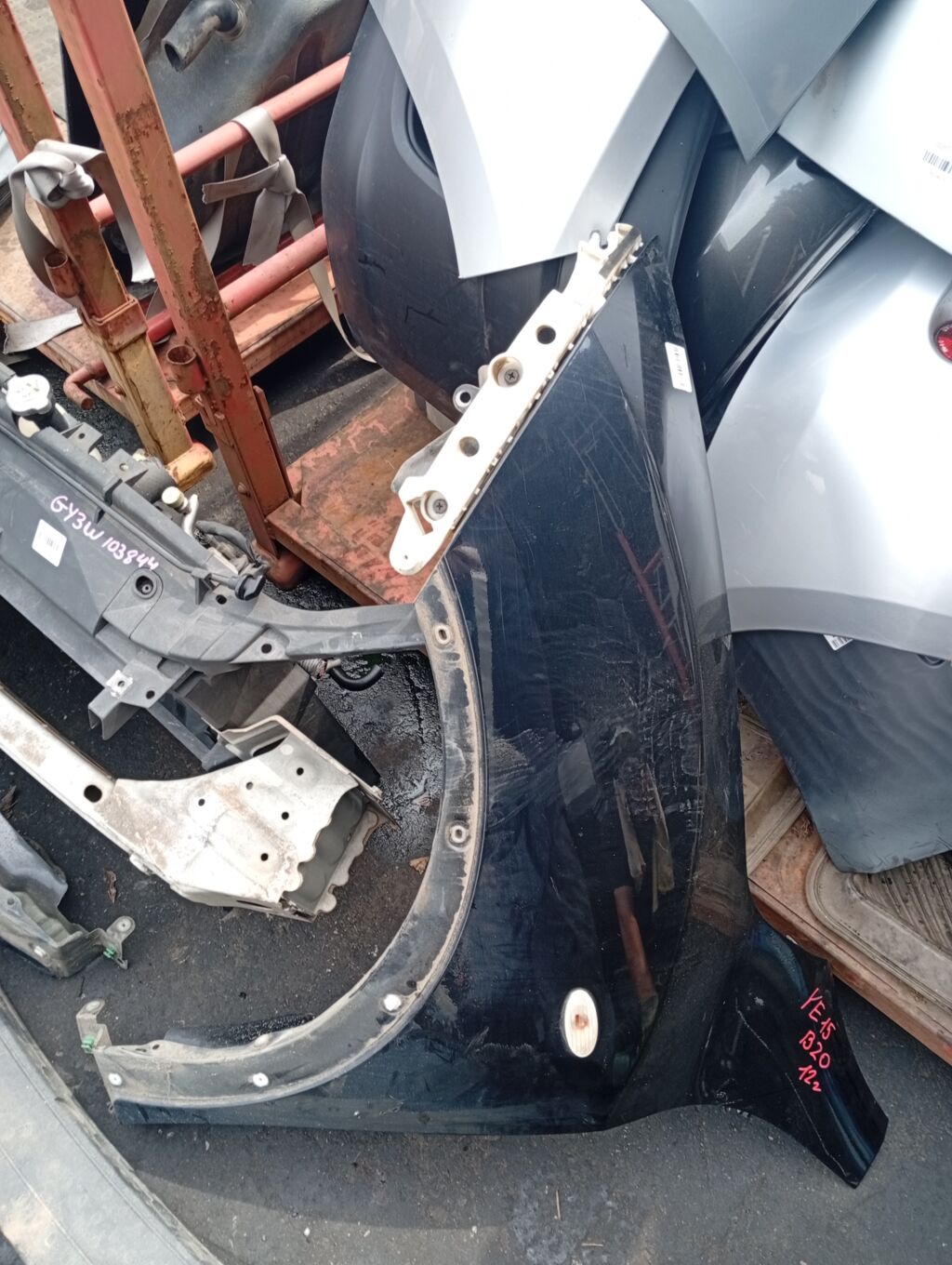 Крыло переднее DS10193AL, F3101-1KKMA на Nissan Juke YF15 Фото 2