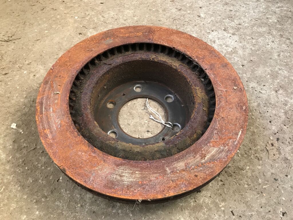 Тормозной диск на Toyota Land Cruiser VJA300W V35A-FTS 4351260290, Переднее расположение
