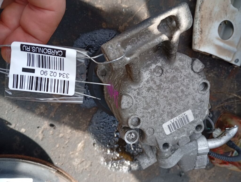 Компрессор кондиционера на Daihatsu Move LA110S KF-VE 447280-3233