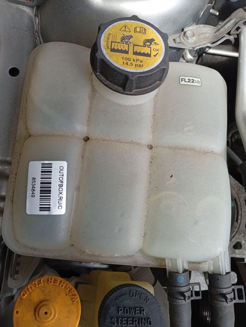 Бачок расширительный 8N61-8K218-AB на Mazda Axela BL5FW ZY-VE Фото 3