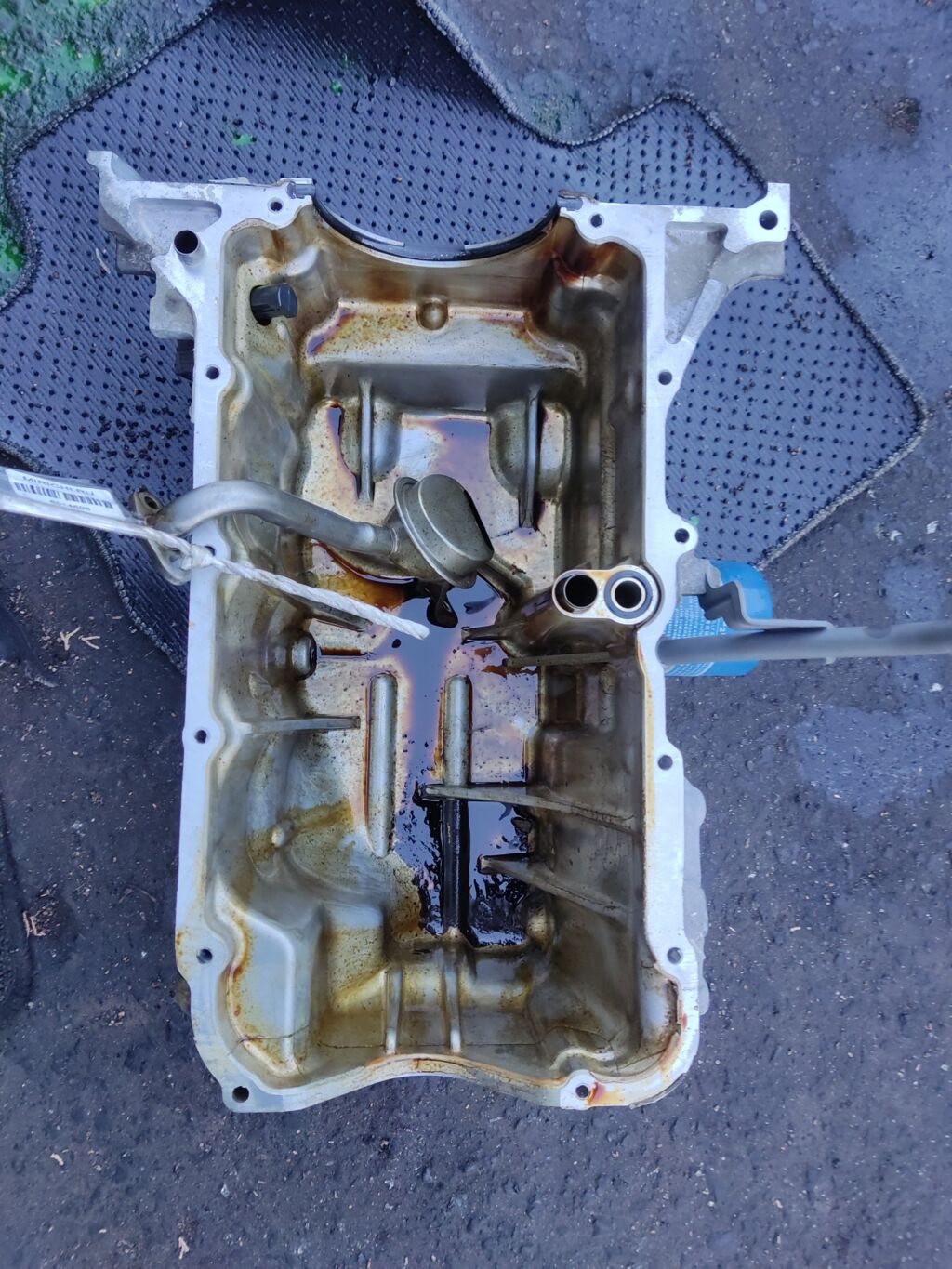 Поддон на Honda Fit GE6 L13A