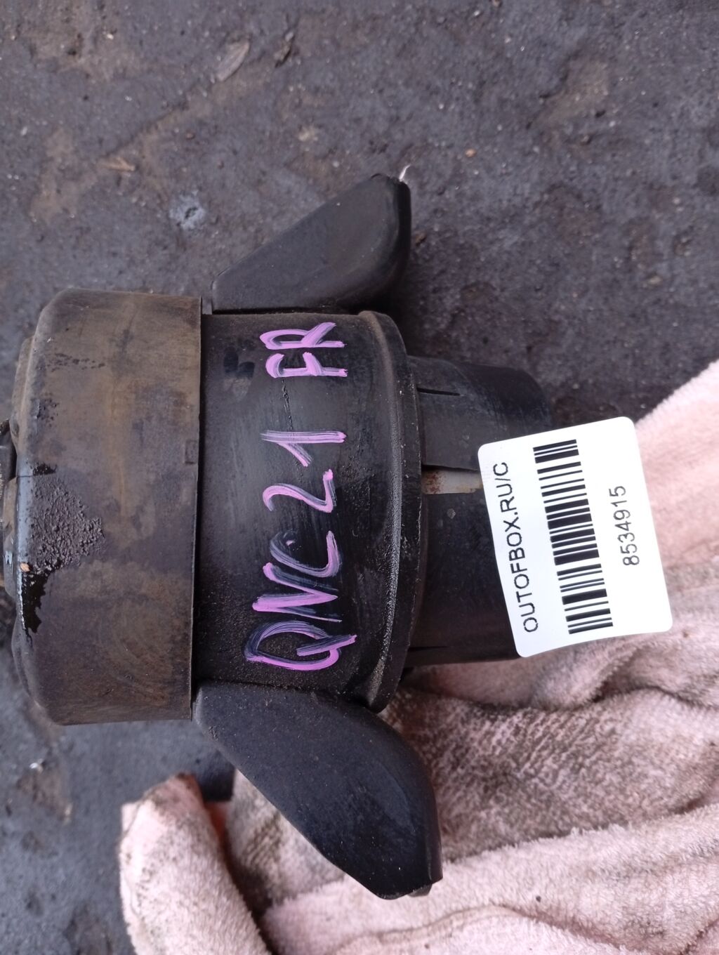 Подушка двигателя на Toyota Bb QNC21 3SZ-VE, Переднее Правое расположение