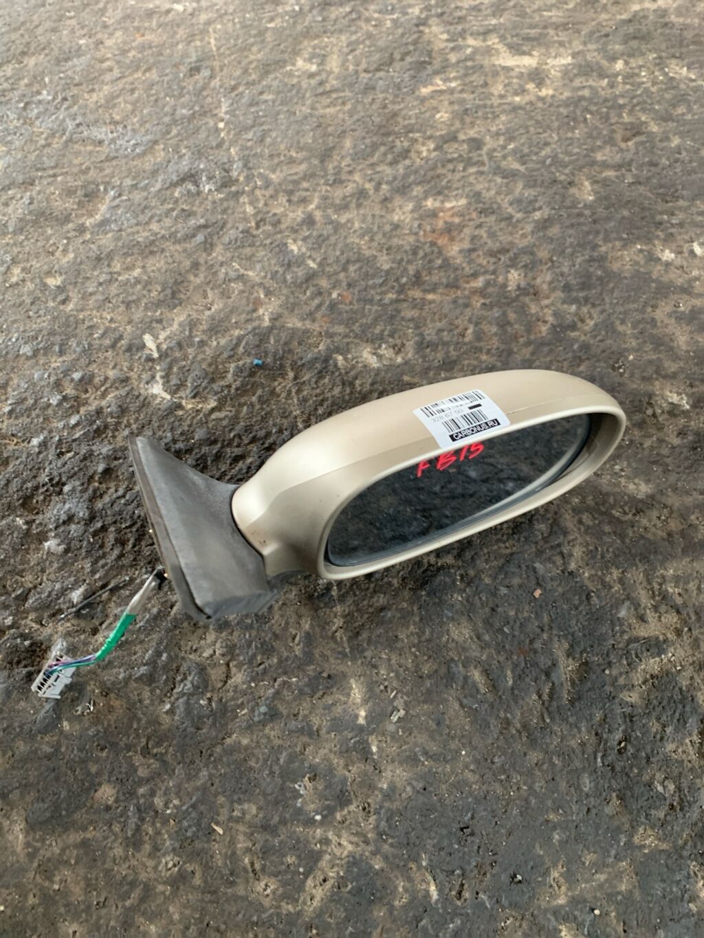 Зеркало двери боковой на Nissan Sunny FB15, Правое расположение