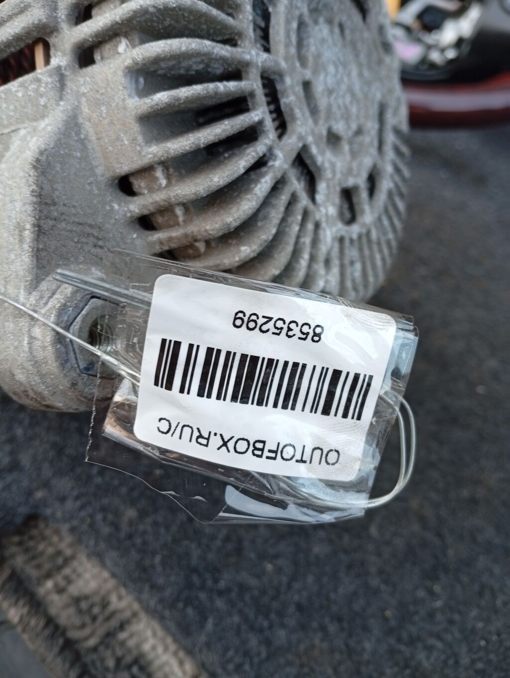Генератор 23100-1HZ1A на Nissan March K13 HR12DE Фото 2