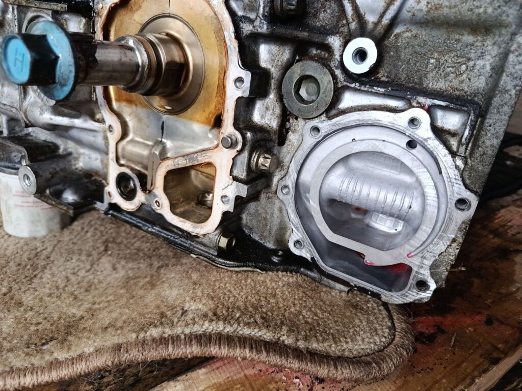 Блок двигателя на Subaru Legacy Wagon BH5 EJ206 Фото 12