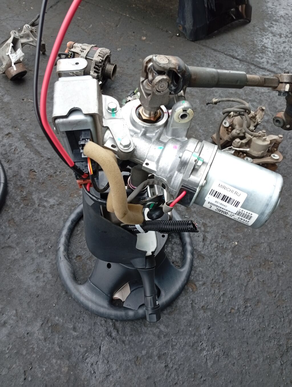 Рулевая колонка на Nissan March K13