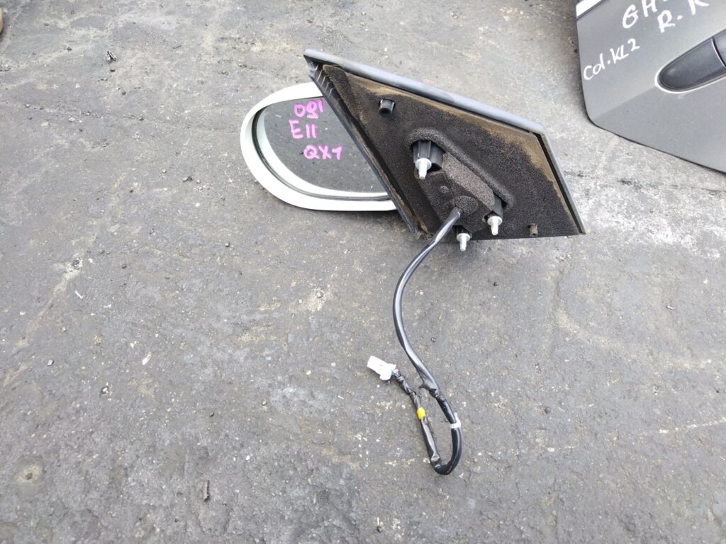 Зеркало двери боковой на Nissan Note E11, Левое расположение