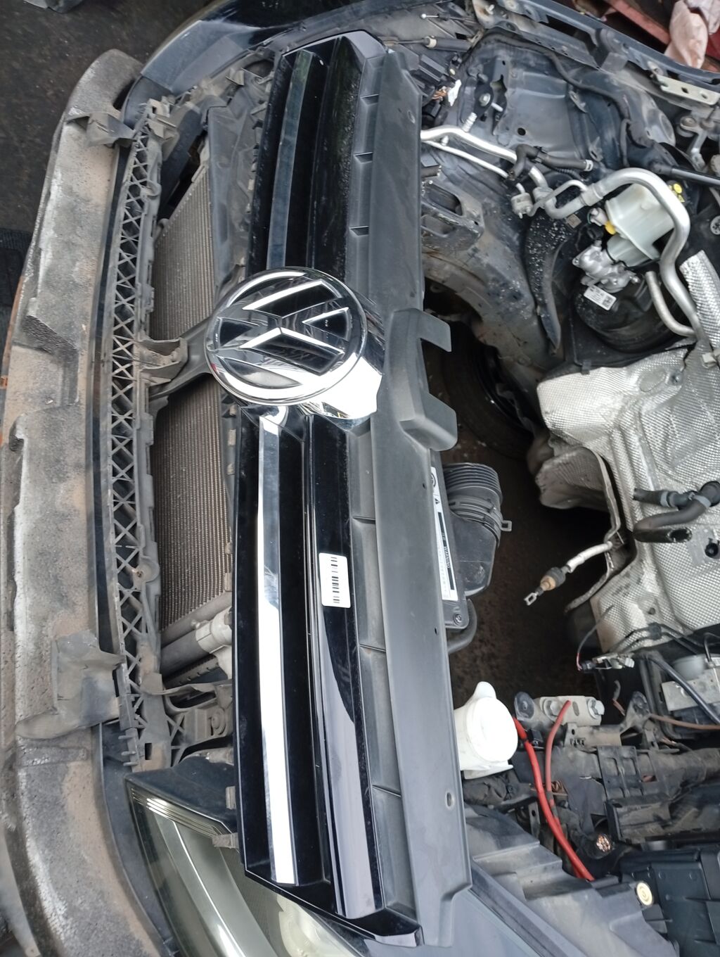 Решетка радиатора на Volkswagen Golf Vii 5G 5G0853655C