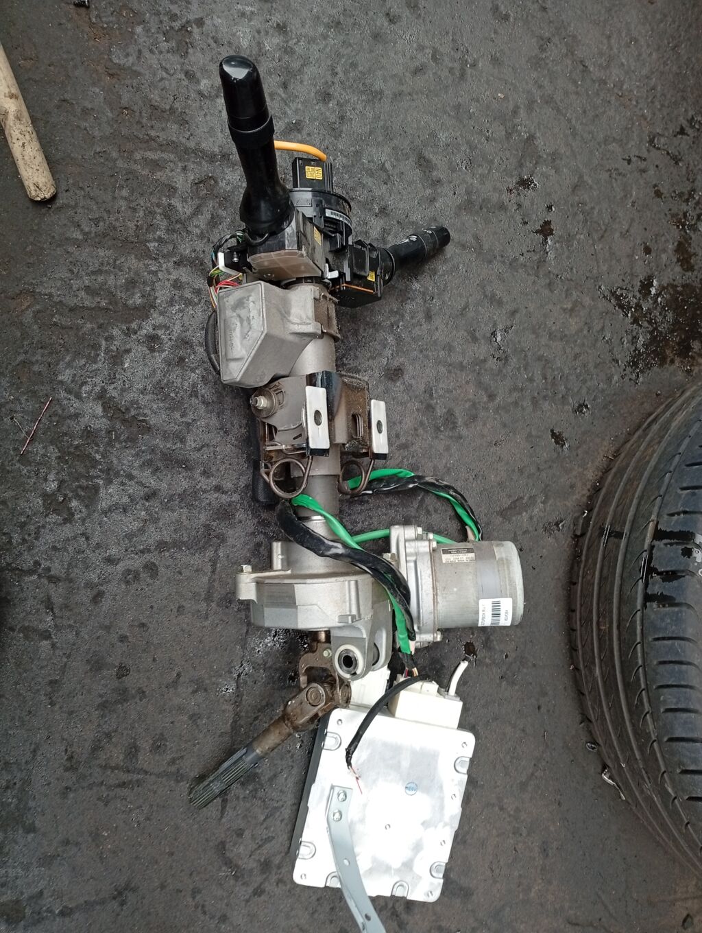 Рулевая колонка на Toyota Vellfire ANH20W Фото 2