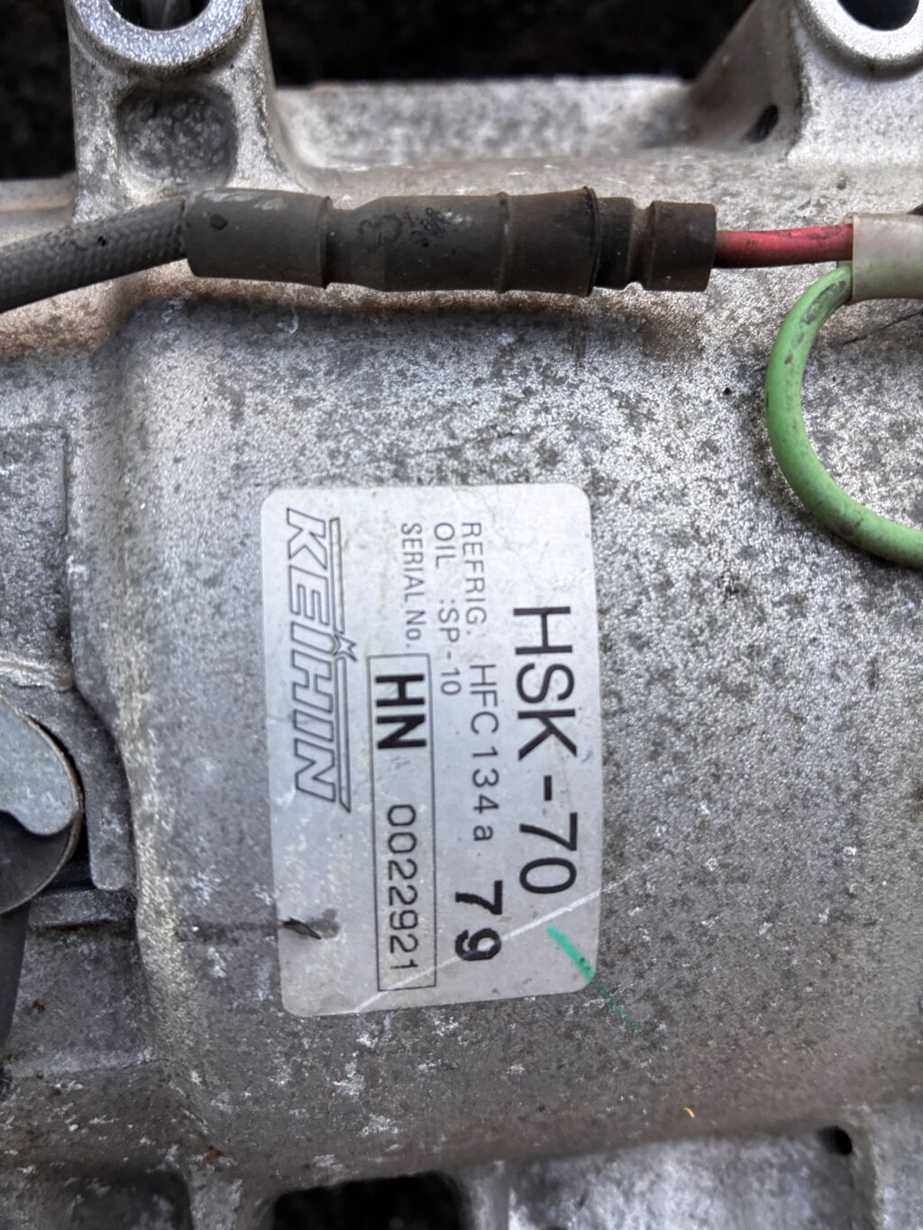 Компрессор кондиционера на Honda Freed GB3 L15A