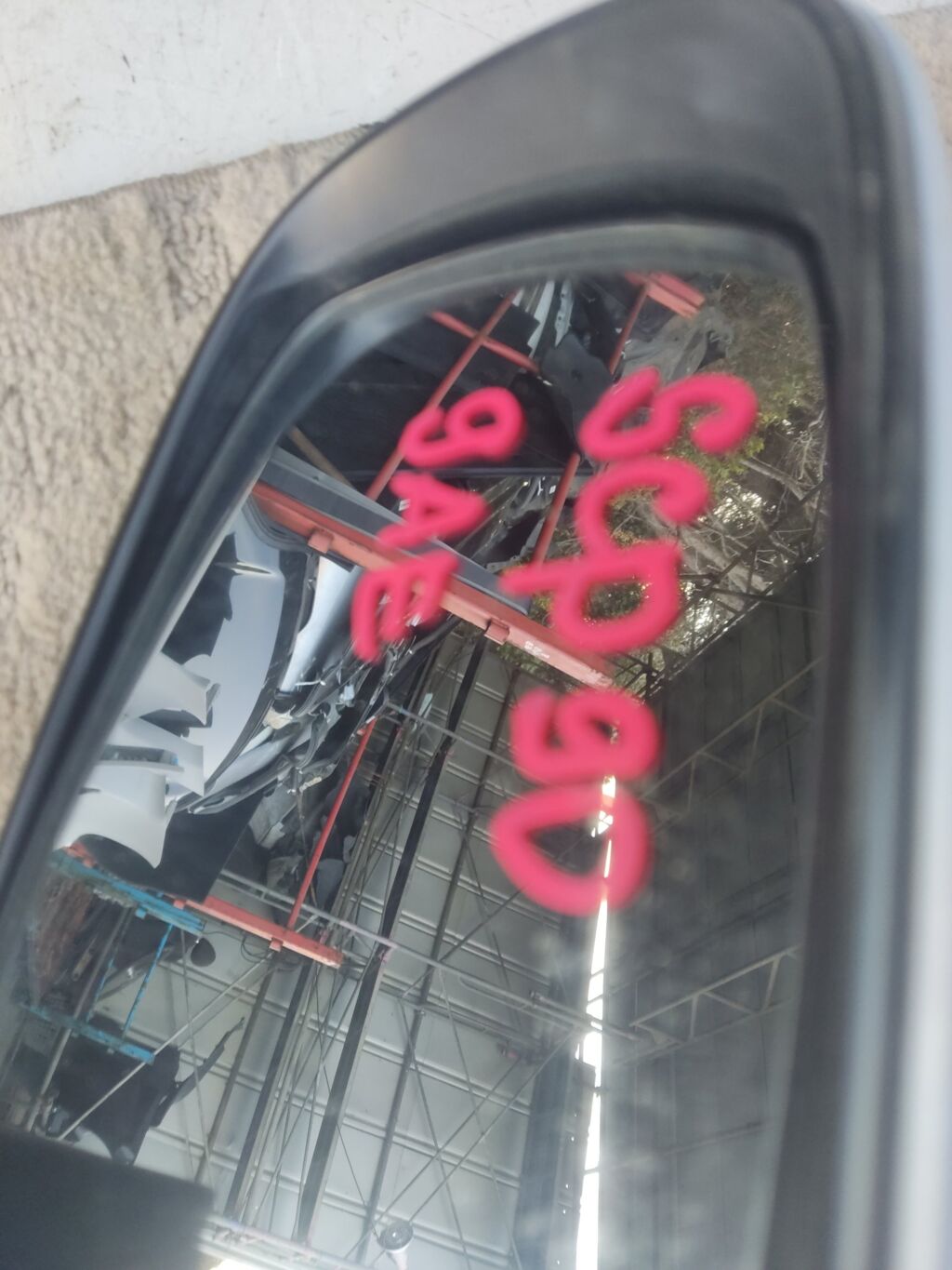 Зеркало двери боковой на Toyota Vitz SCP90