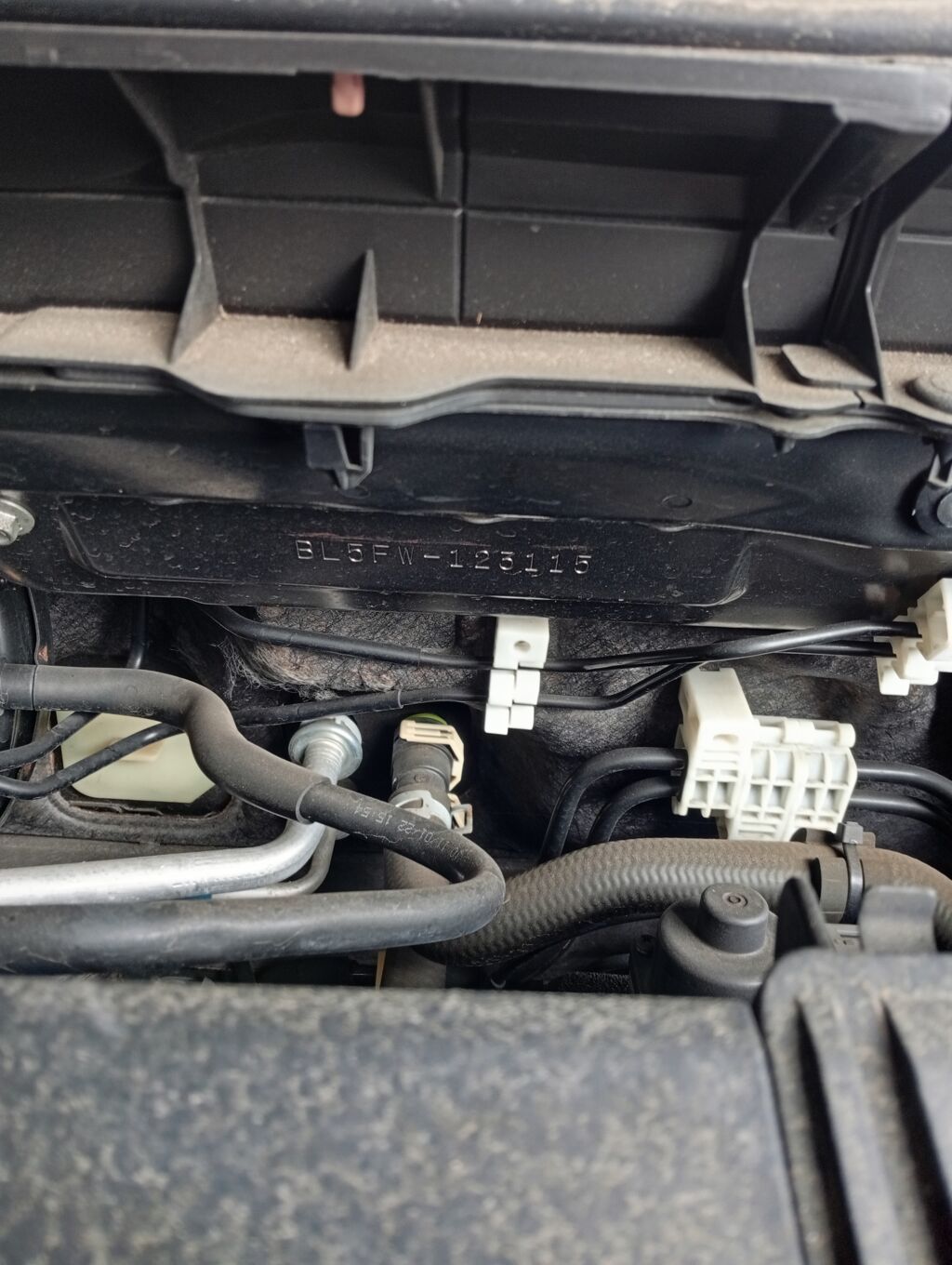 Бампер на Mazda Axela BL5FW 114-41343 BBN2-50031, Переднее расположение