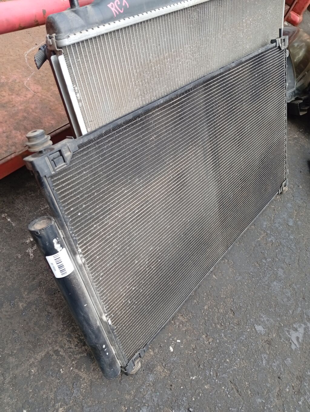Радиатор кондиционера на Honda Odyssey RC1 K24W