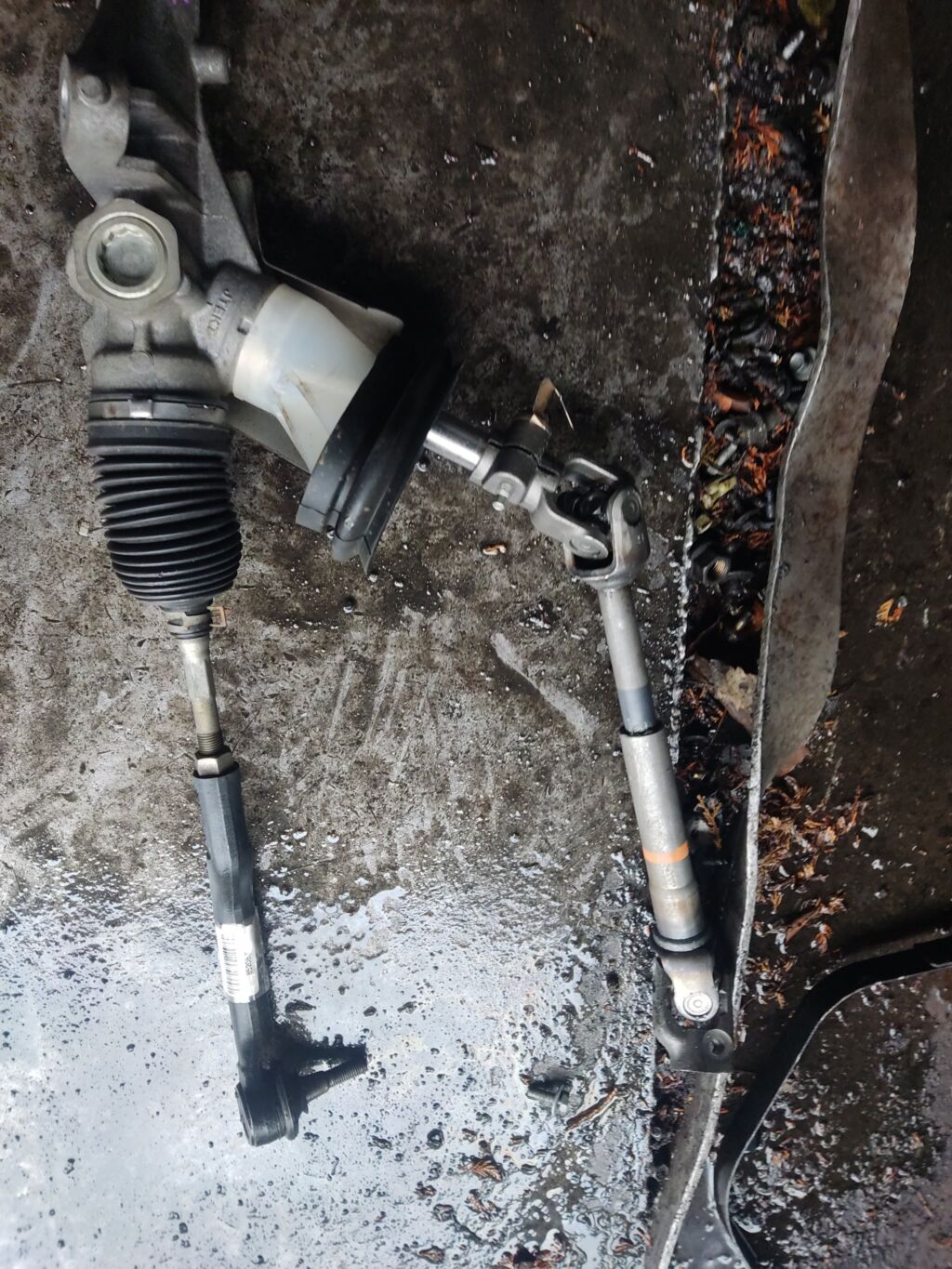 Рулевая рейка на Nissan March AK12 CR12DE 48001-1U70A