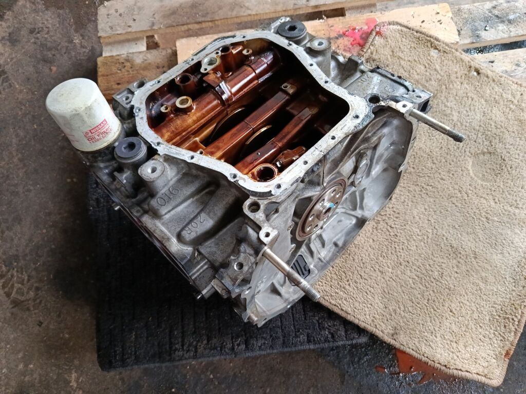 Блок двигателя на Subaru Legacy Wagon BH5 EJ206 Фото 17